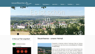 Die Dorfwebseite: neuenheerse.de